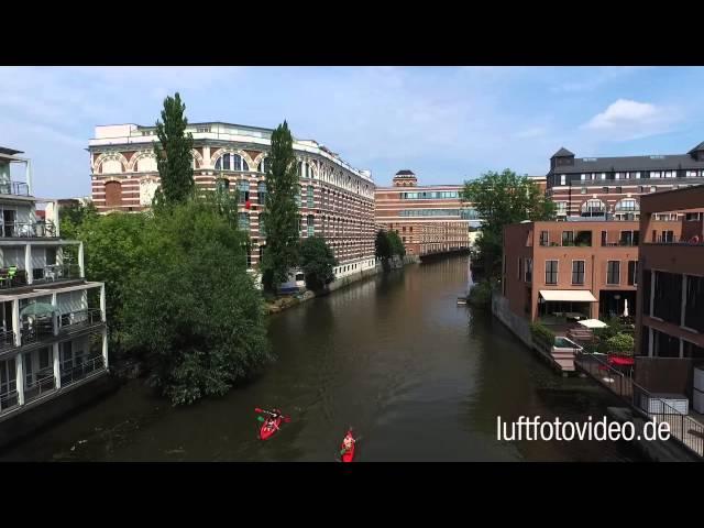 Luftvideo Luftaufnahme Elsterloft & Kanal