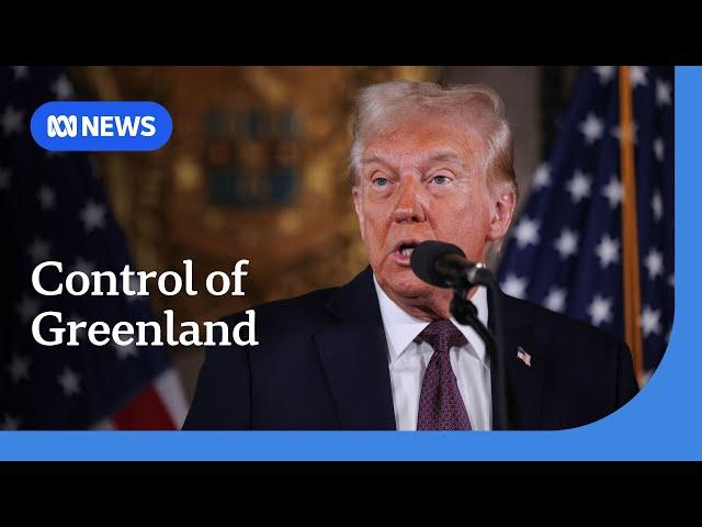 Donald Trump announces intentions to acquire Greenland and the Panama Canal | ABC News