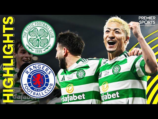 Celtic 3-3 (5-4) Rangers | Daizen Maeda wins Penalty Shootout for Celtic! | Premier Sports Cup Final