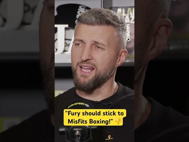 Carl Froch tells Tommy Fury to stick to Misfits Boxing! 