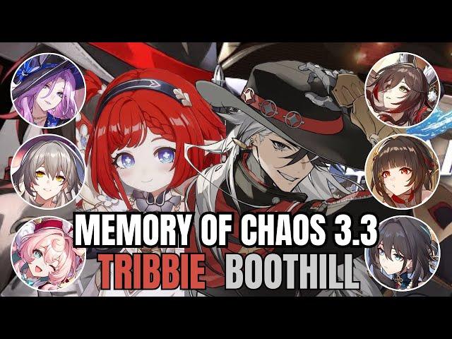 Tribbie Wheelchair & Boothill Super Break | Memory of Chaos 3.3 Floor 12 | Honkai Star Rail