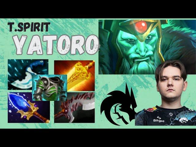 Wraith King,  Dota 2  7.33c T.Spirit.YatoroGod  Pro Gameplay