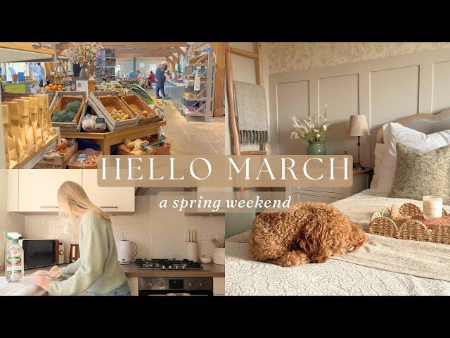 hello march | spring garden, cleaning & farm shop