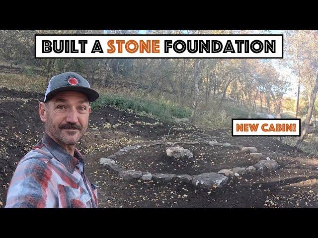 Bumpside Diesel First Start In 10 Years! Built A Stone Foundation For New Cabin!