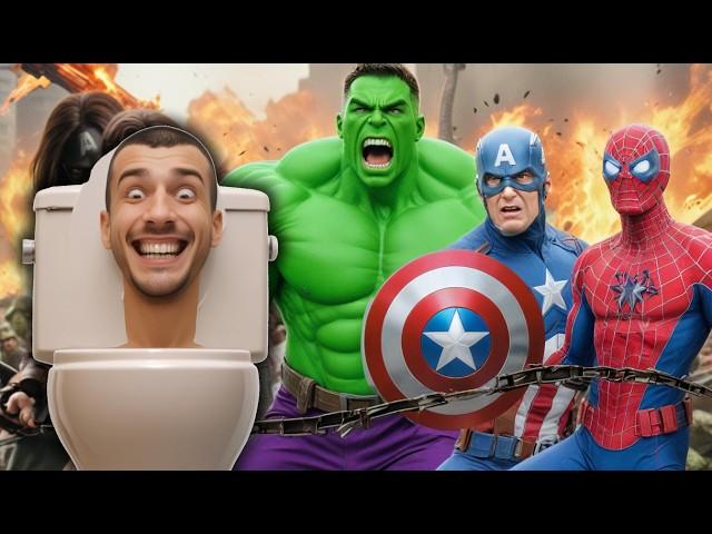 Skibidi Toilet VS Avengers -  Rap Song 