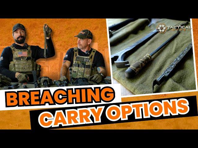 On-Body Breaching Carry Techniques for Military Operations