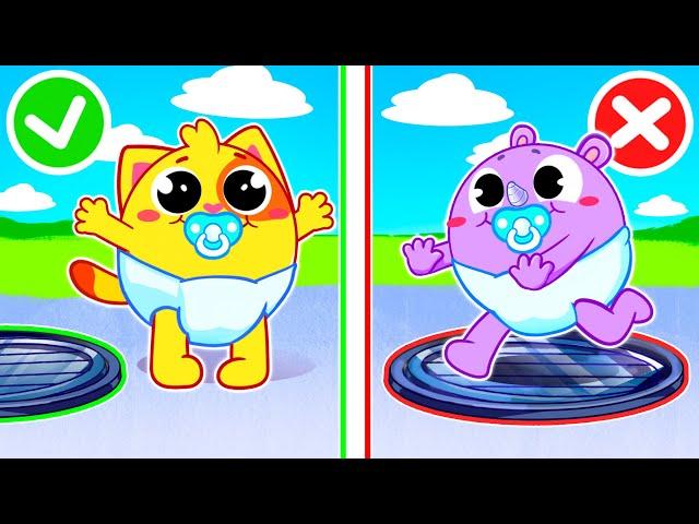 No No Don't Play On The Manhole Cover! | Funny Song For Baby & Nursery Rhymes by Toddler Zoo