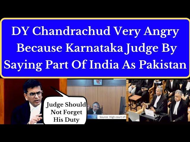 How Can You Call Any Part Of India As Pakistan | CJI Chandrachud On Action | #supremecourt