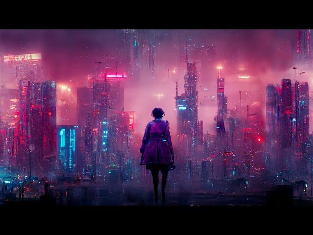 Vocal Cyberpunk Music - Future City Ambience Music - Cyberpunk City Ambience