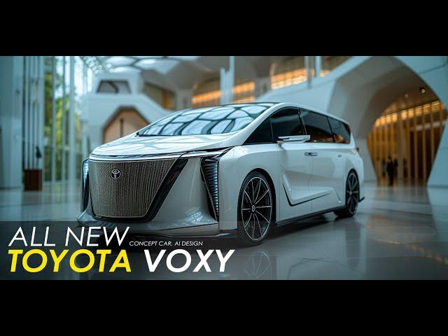 Toyota Voxy 2025 Concept Car, AI Design