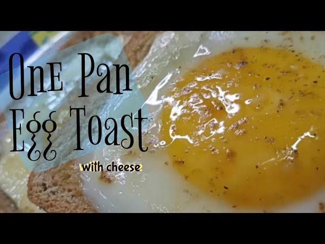 Quick and Easy Cheese Egg Toast II One Pan Egg Toast I enJoefy #10