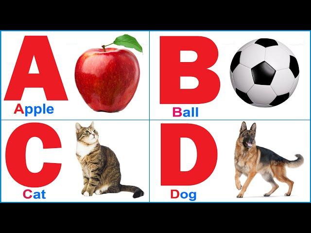 English Alphabet ইংরেজি বর্ণমালা | ABC Learning for kids | A for Apple B for Ball | A to Z acbd 2024