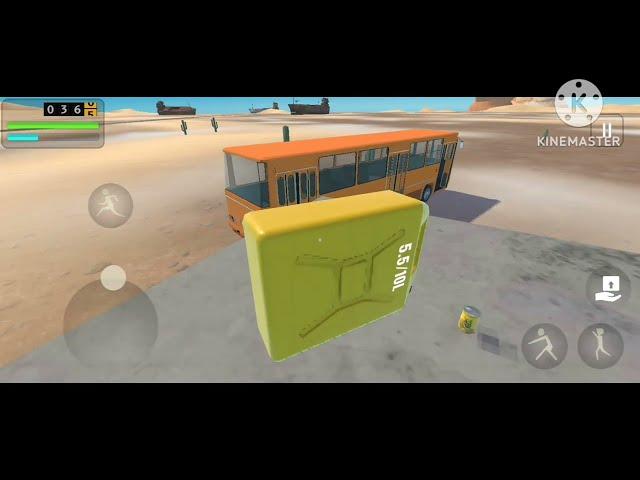 The Long way new car   game  simulator desert