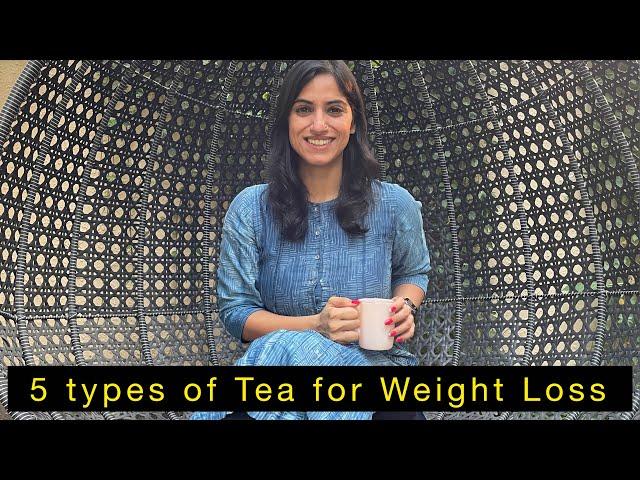 These 5 Types of Tea can help in weight loss | #shorts by GunjanShouts