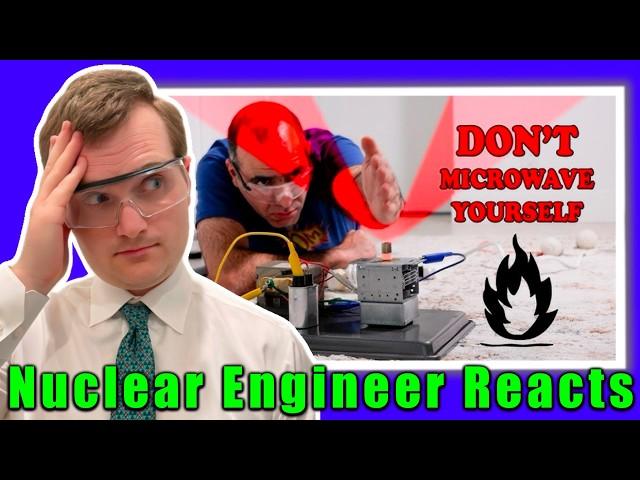 Can you microwave yourself? - Nuclear Engineer Reacts to ElectroBOOM