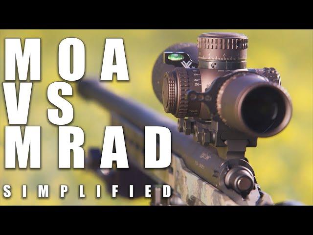 Understanding MOA VS MRAD