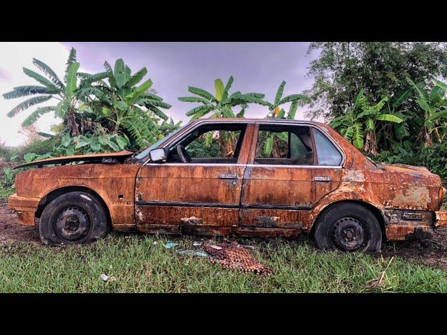 Full restoration of the 50 year abandoned BMW car