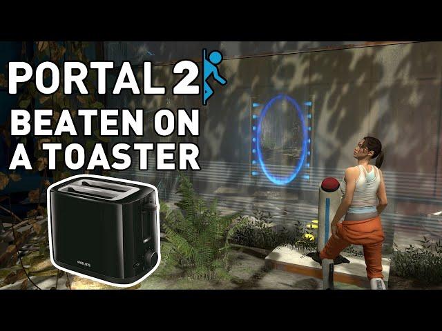 Beating Portal 2 on a Real Toaster