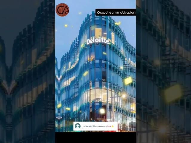 CA students dream - big 4 firm s#ca #CA #charteredaccountant #charterededucation #caswapnilpatni