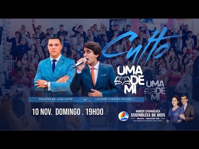 Culto da UMADEMI | Louvor Charles Veloso | Palavra Pb. José Vitor | Ao vivo | 11/10/2024