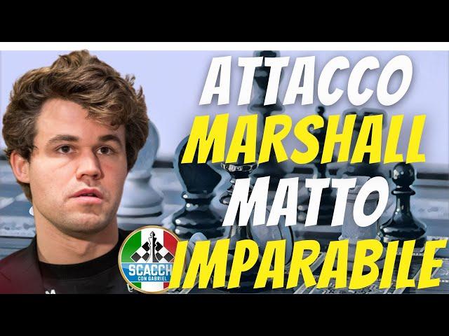 Attacco Marshall, Finale e Matto!  MVL vs Carlsen