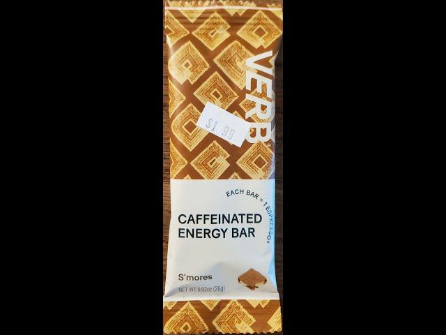 Verb S'mores Caffeinated Energy Bar Review