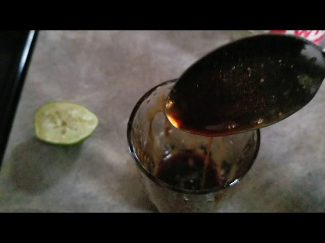 High wine and Molasses very good for head and chest cold Guyanese  style 