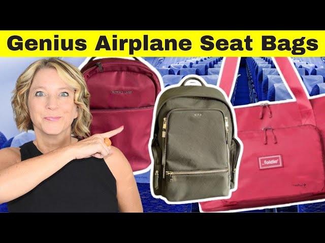 6 Genius Airplane Seat Personal Item Bags You'll Want to Know About