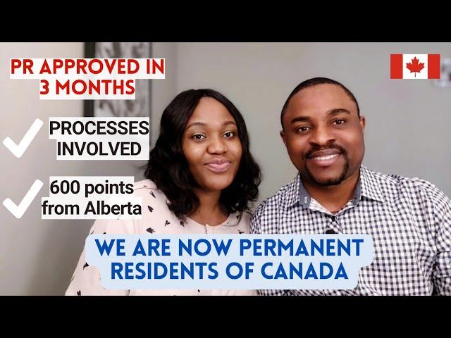 HOW WE GOT OUR CANADA PR APPROVAL IN 3MONTHS | Permanent Residency Canada | Documents Needed for PR