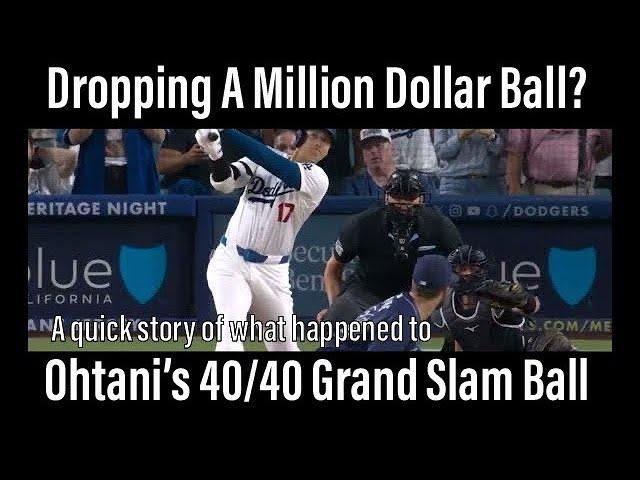 How Ohtani's 40/40 Club Walk-Off Grand Slam Got Dropped ( Short Version) 大谷 翔平