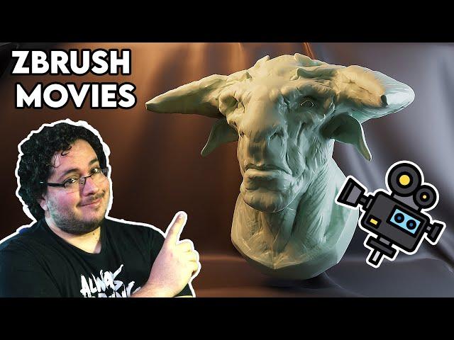 How to Record Sculpting Process in ZBrush for Videos and SHORTS