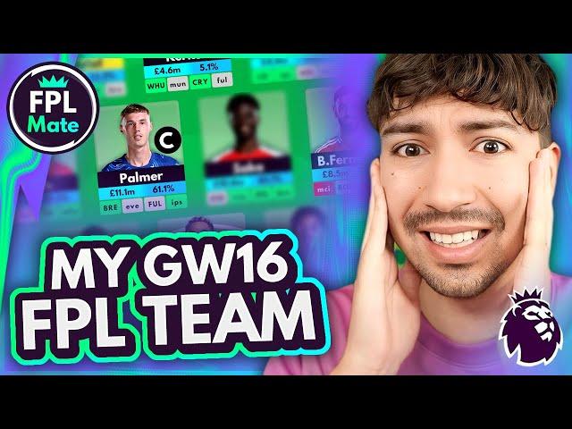 FPL GW16 TEAM SELECTION | Time to SELL Cunha?  | Gameweek 16 Squad, Transfers & Captain