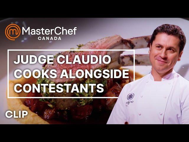 Claudio's Lamb Dish Tasting | MasterChef Canada | MasterChef World