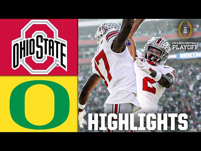 CFP Quarterfinal: Ohio State Buckeyes vs. Oregon Ducks | Full Game Highlights | ESPN CFB