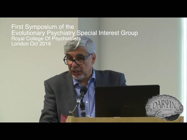 Welcome address , 1st Symposium of the Evolutionary Psychiatry  SIG, Royal College Of Psychiatrists.
