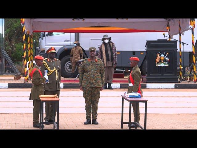 FULL COVERAGE: Museveni Commander-in-Chief of the UPDF commissions 774 officer cadets at Kaweweta