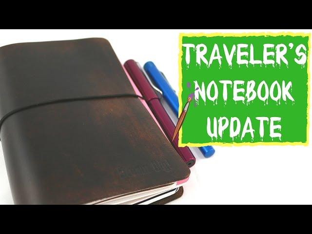 TRAVELER'S NOTEBOOK SETUP - Buteo Bunker Update and Decorated Inserts!