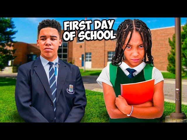 OUR KIDS FIRST DAY AT PRIVATE SCHOOL