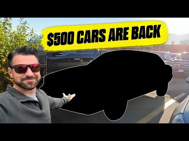 Car Flipping 101 - $500 Auction Score! You Won't Believe What We Found and Sold for Profit!