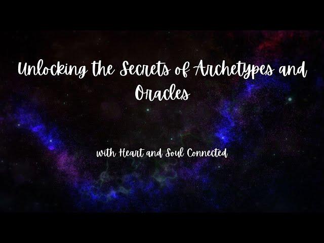 Simulcast Archetypes and Oracles with Teri Renner!