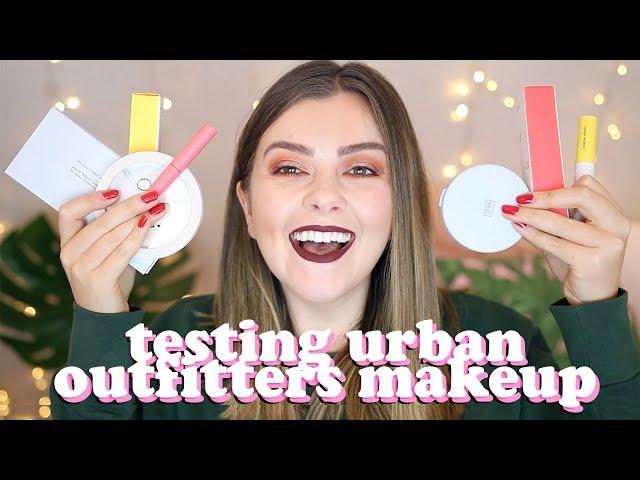 AVERAGE GIRL TRIES URBAN OUTFITTERS MAKEUP - OHII TESTING + FIRST IMPRESSIONS | LUCY WOOD