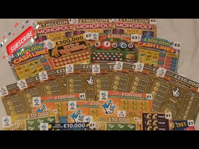 KING KONG ASH VS NATIONAL LOTTERY SCRATCH CARDS