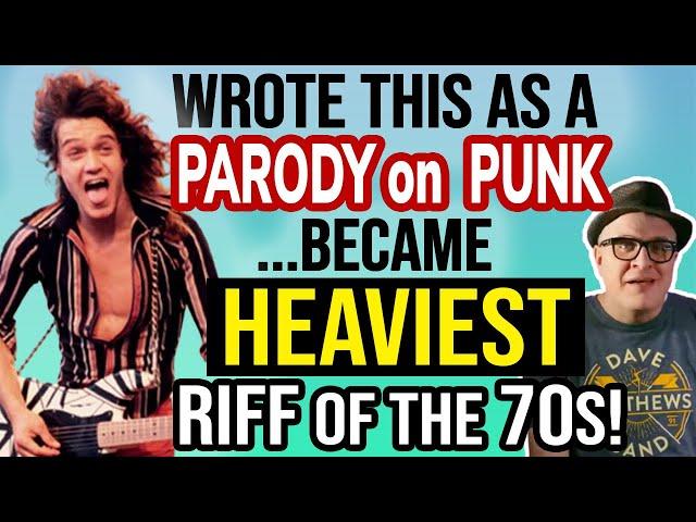 Iconic Guitarist Wrote Song to DISS On PUNK ROCK…Became HEAVIEST Riff of the 70s!--Professor of Rock