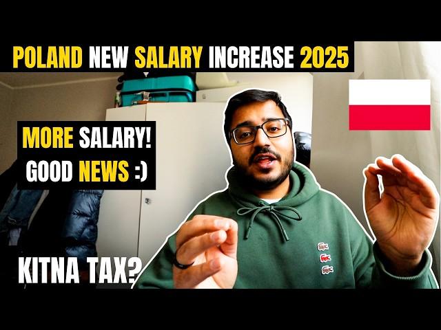 POLAND NEW SALARY INCREASE 2025| Work Permit Visa Updates| Jobs & Salary in Poland for Indians