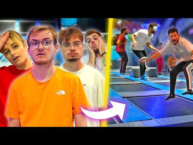 Le dernier qui arrête de sauter gagne (dans un trampoline park géant)