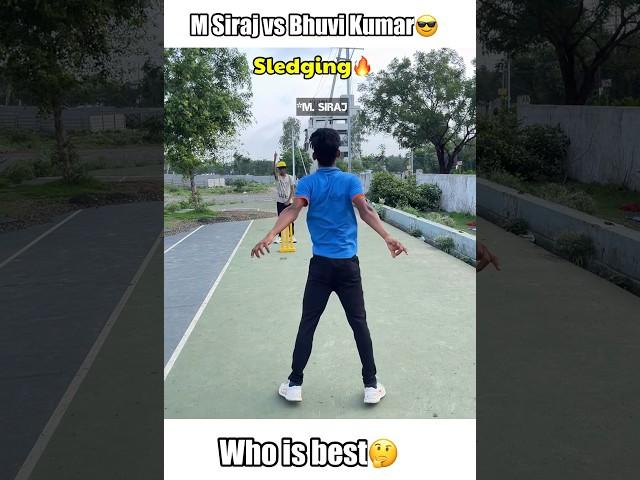 Mohammed siraj vs Bhuvneshwar Kumar️(Who is best) #shorts #cricket