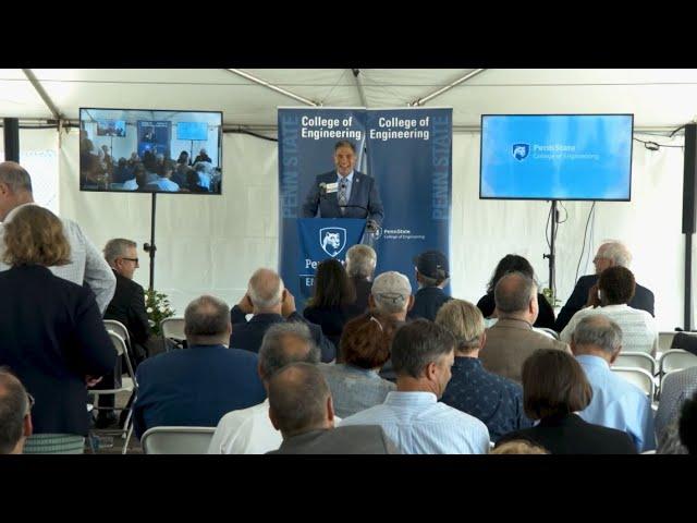 Penn State Engineering West Campus Groundbreaking Ceremony