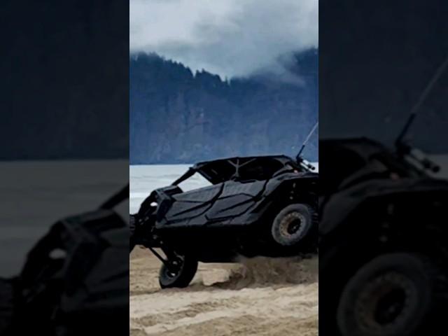 flipping? sidebyside sand lake Oregon Dune ride