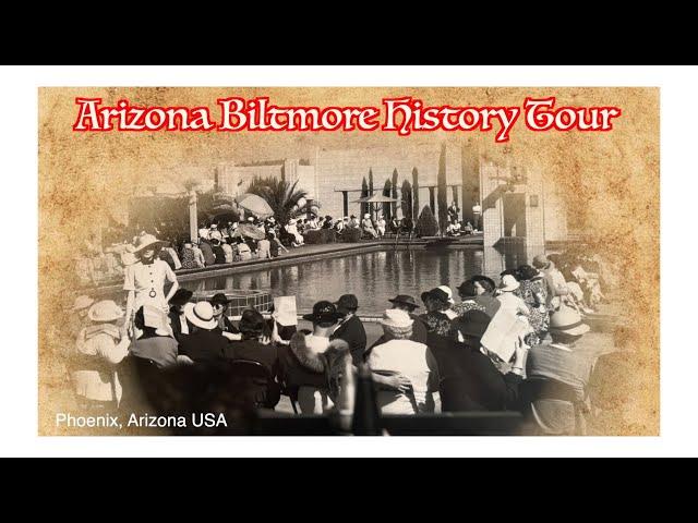 Phoenix Arizona Biltmore History Tour  #ArizonaBiltmore #Resort