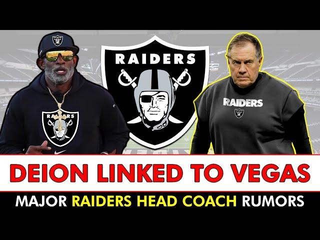 Deion Sanders LINKED To Las Vegas | MAJOR Raiders Head Coach Rumors On Coach Prime & Bill Belichick